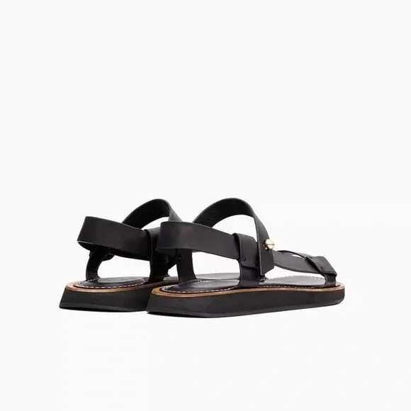 Rag & Bone Parker Strappy Sandals in Black Leather - Like New - 7.5 - Picture 6 of 9